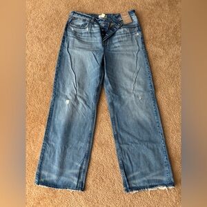 Madewell Low-Slung Baggy Jeans in Blue